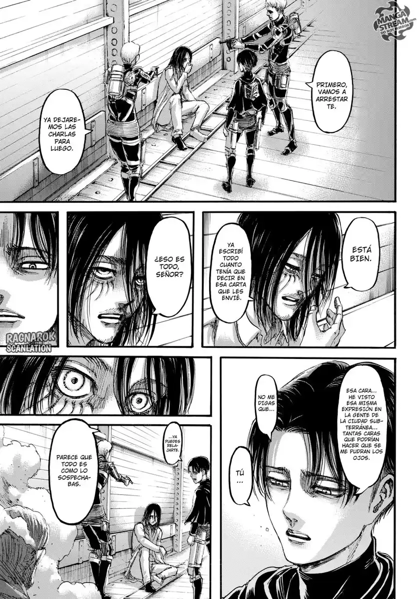 Shingeki no Kyojin Capitulo 105: Bala asesina página 6