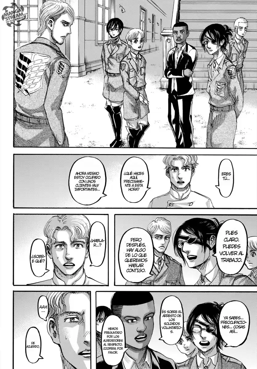 Shingeki no Kyojin Capitulo 111: Los Hijos del Bosque. página 21