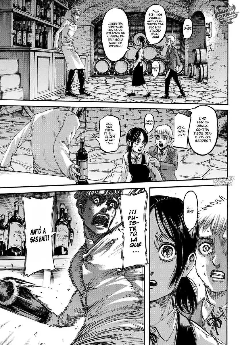 Shingeki no Kyojin Capitulo 111: Los Hijos del Bosque. página 28