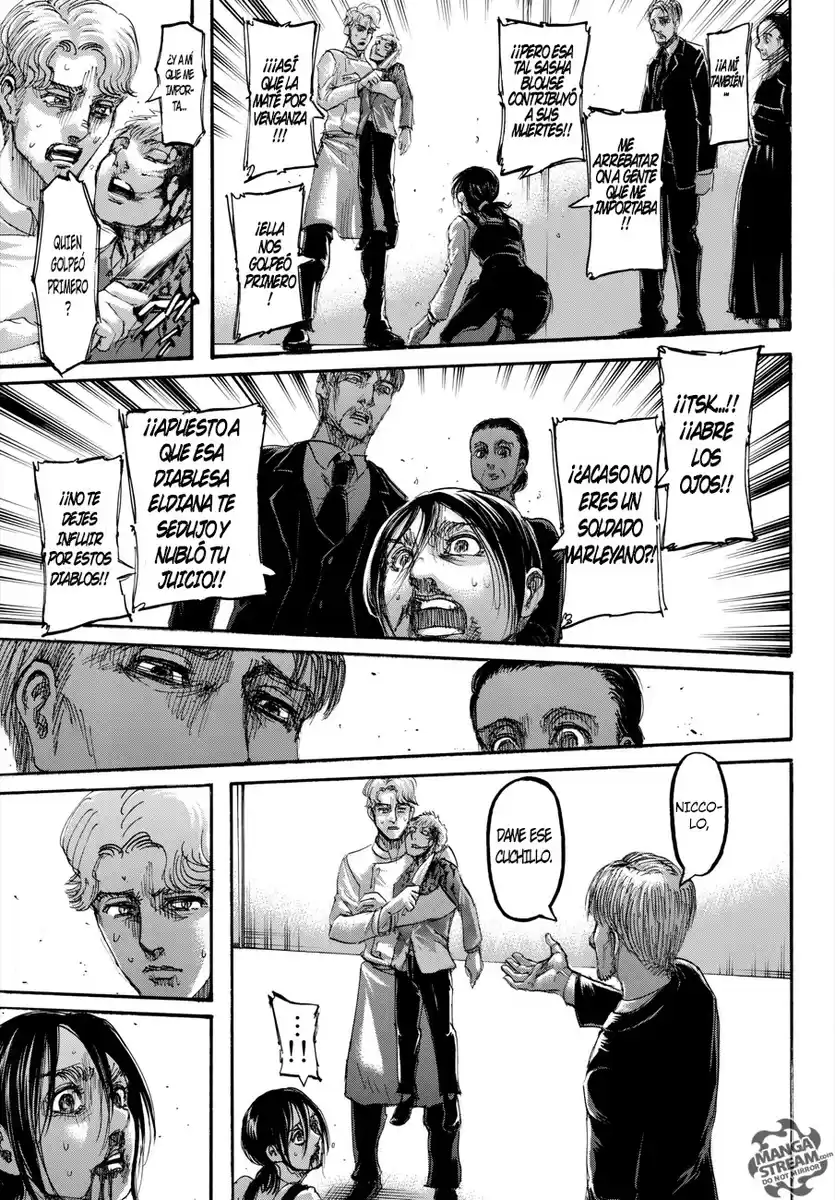 Shingeki no Kyojin Capitulo 111: Los Hijos del Bosque. página 38