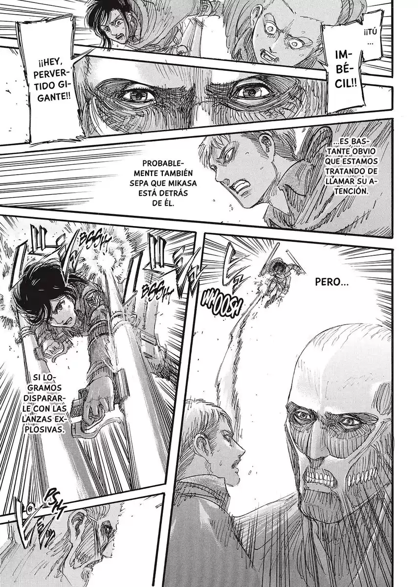 Shingeki no Kyojin Capitulo 80: Los soldados desconocidos página 8