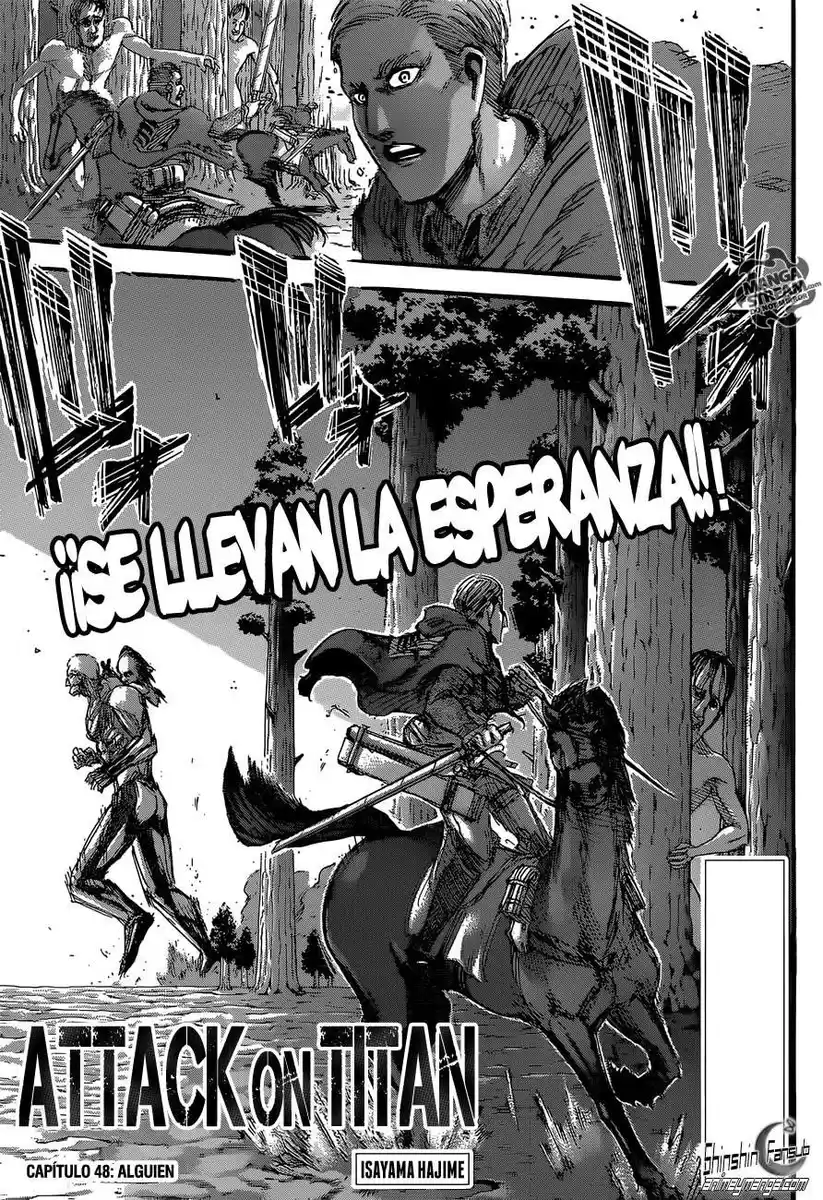 Shingeki no Kyojin Capitulo 48: Alguien página 2