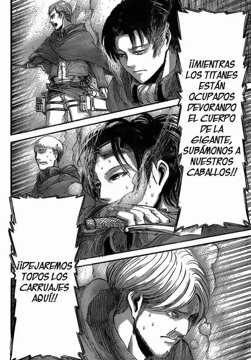 Shingeki no Kyojin Capitulo 28: Escoge y abstente a las consecuancias página 2