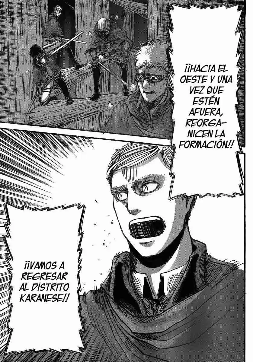 Shingeki no Kyojin Capitulo 28: Escoge y abstente a las consecuancias página 3