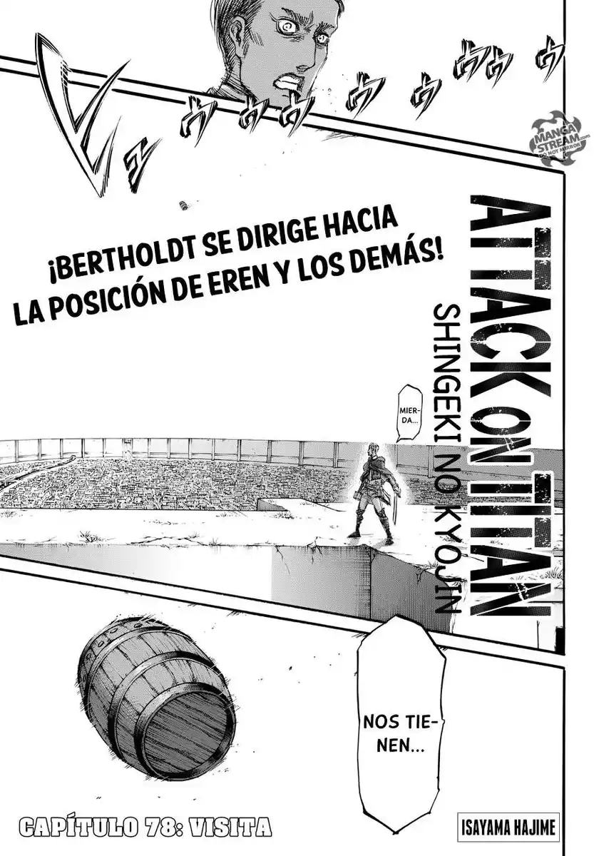 Shingeki no Kyojin Capitulo 78: Visita página 2