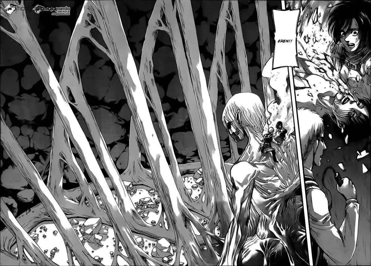 Shingeki no Kyojin Capitulo 67: La muralla del Distrito Orvud página 3