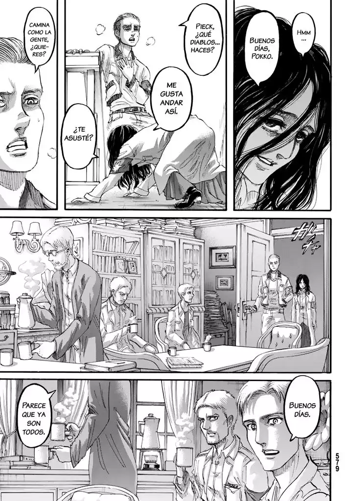 Shingeki no Kyojin Capitulo 95: MENTIRA página 10