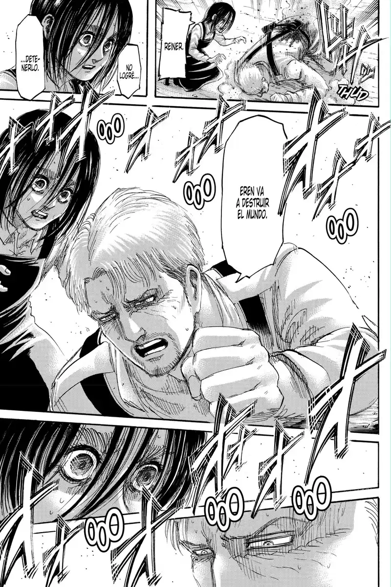 Shingeki no Kyojin Capitulo 124: Deshielo página 8