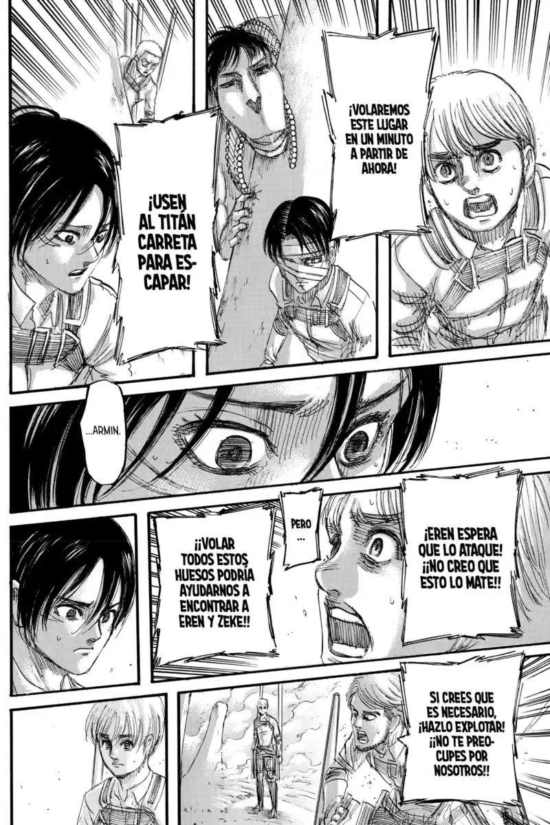 Shingeki no Kyojin Capitulo 135: La batalla entre el cielo y la tierra página 6