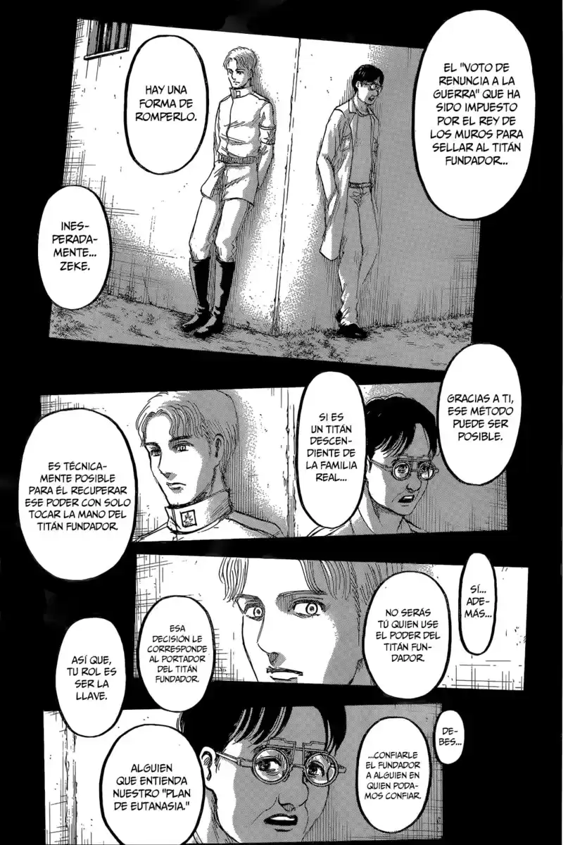 Shingeki no Kyojin Capitulo 115: Apoyo página 6