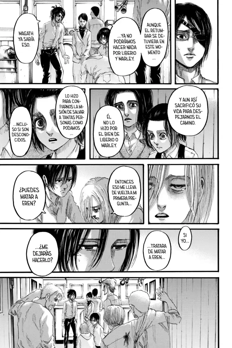 Shingeki no Kyojin Capitulo 130: El Amanecer De La Humanidad página 4