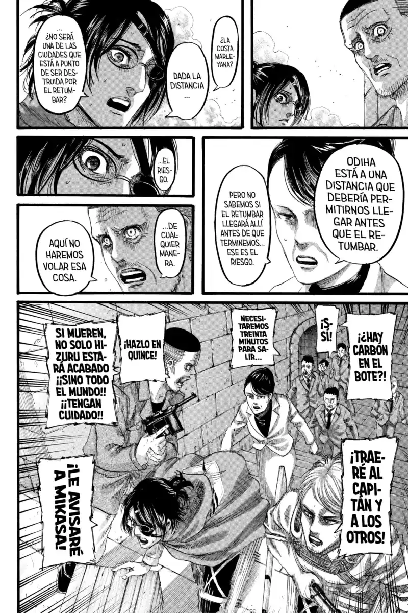 Shingeki no Kyojin Capitulo 129: Retrospectiva página 8