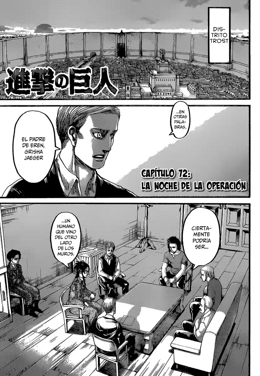 Shingeki no Kyojin Capitulo 72: La noche de la operación página 3