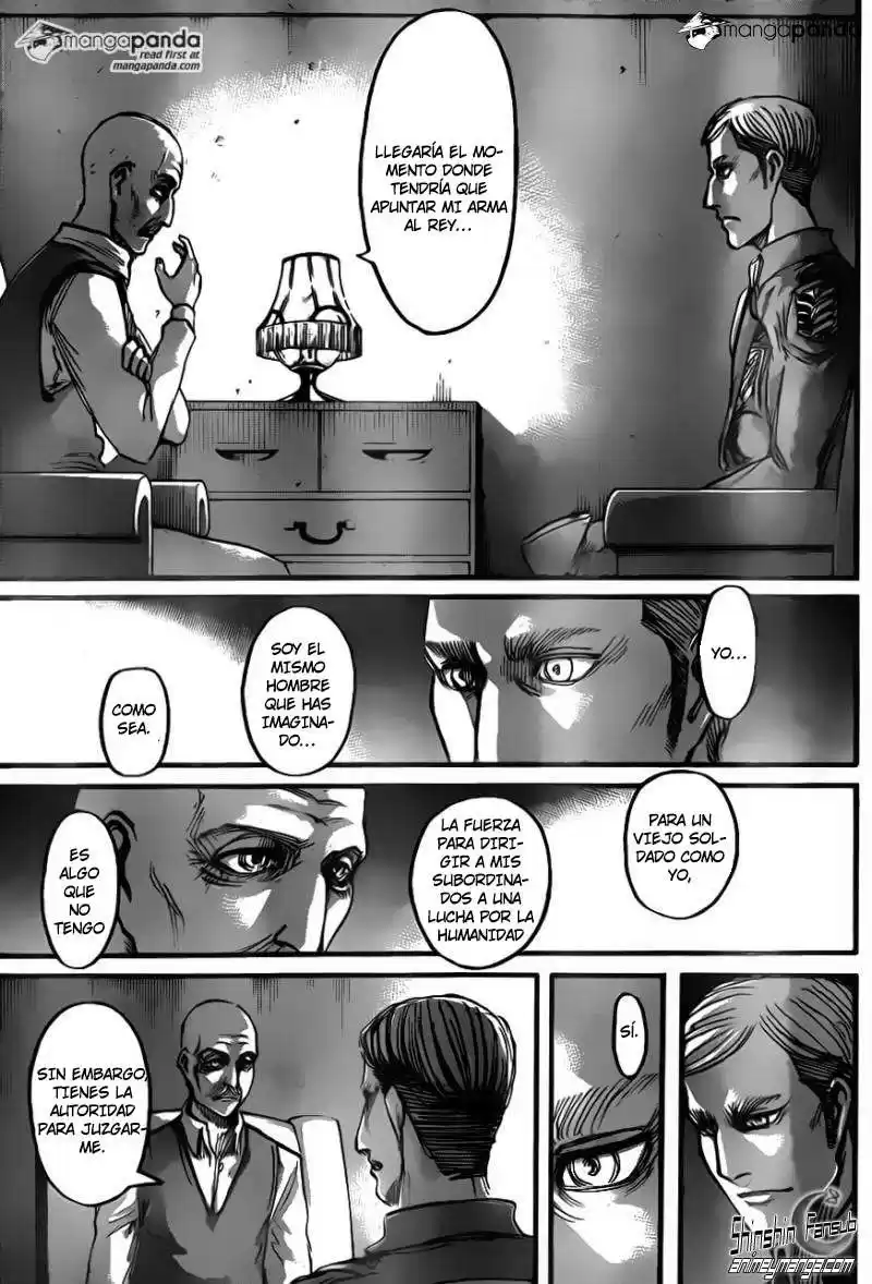 Shingeki no Kyojin Capitulo 55: Dolor página 5