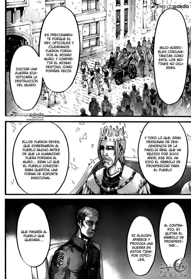 Shingeki no Kyojin Capitulo 55: Dolor página 8