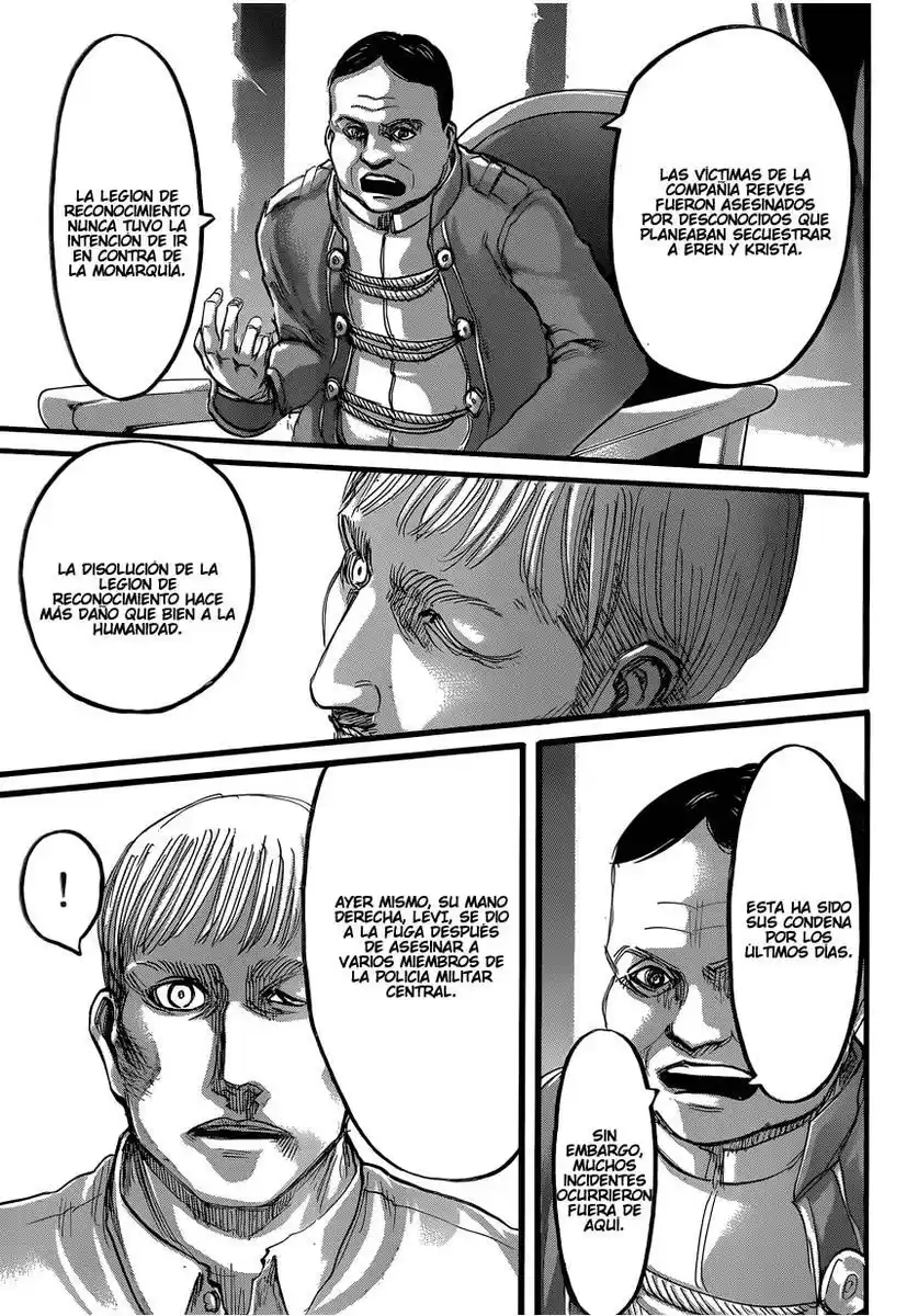 Shingeki no Kyojin Capitulo 61: Desenlace página 8