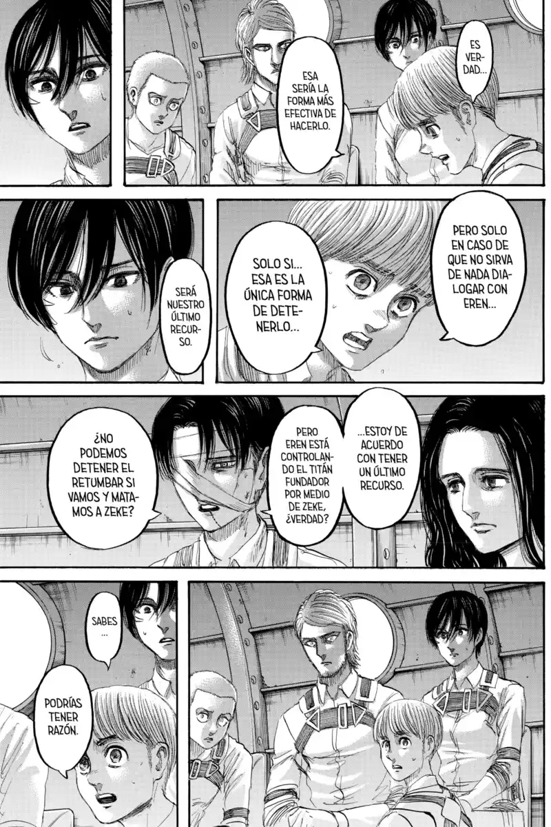 Shingeki no Kyojin Capitulo 133: Pecadores página 8