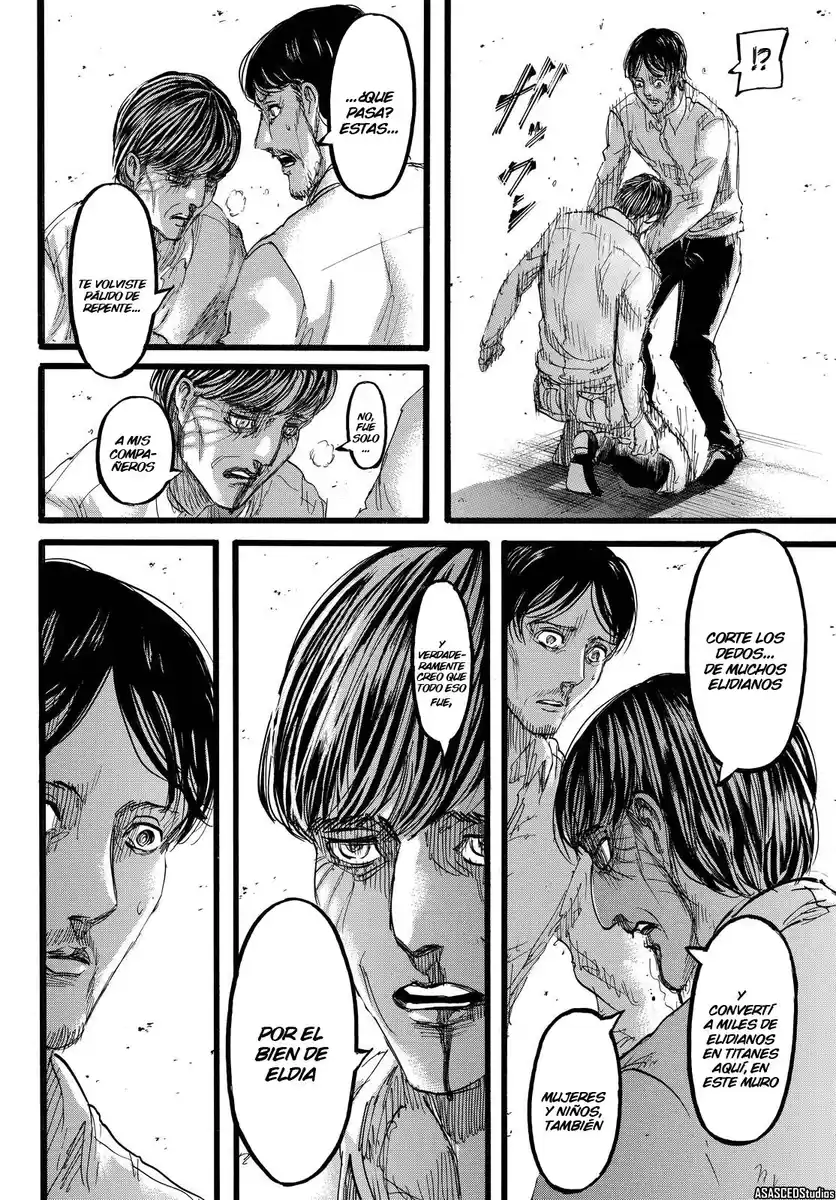 Shingeki no Kyojin Capitulo 88: El Titan Agresor página 13