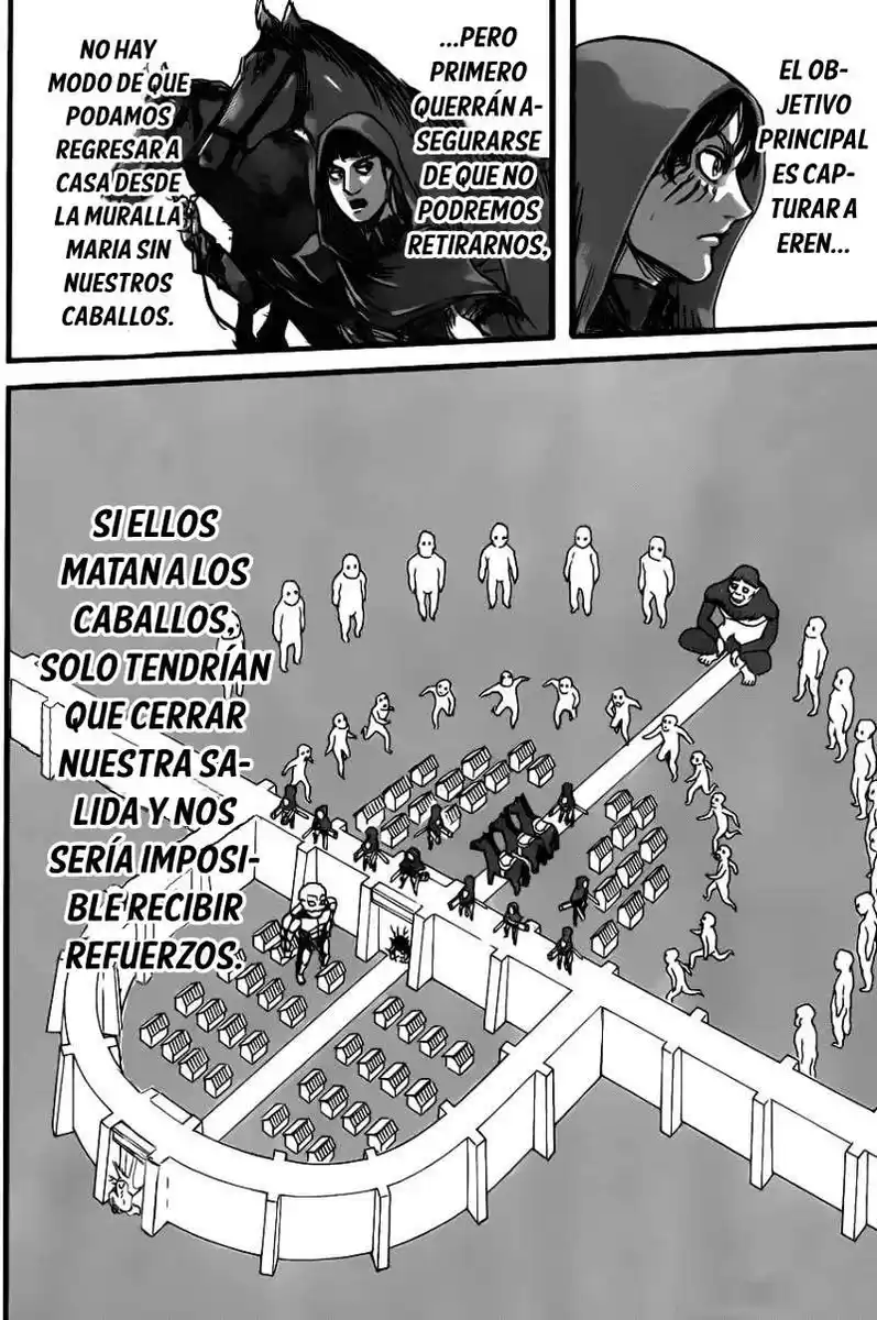 Shingeki no Kyojin Capitulo 75: Dos Tropas de Guerra página 12