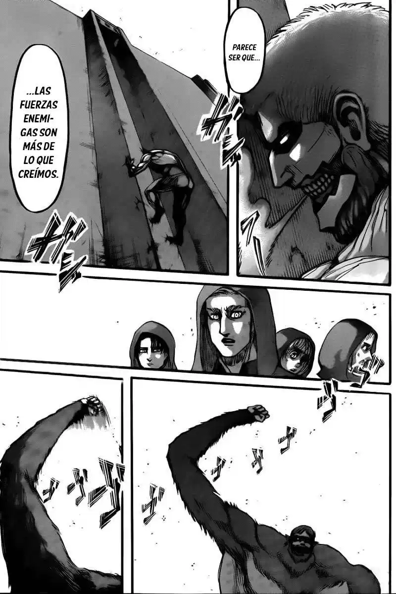 Shingeki no Kyojin Capitulo 75: Dos Tropas de Guerra página 9