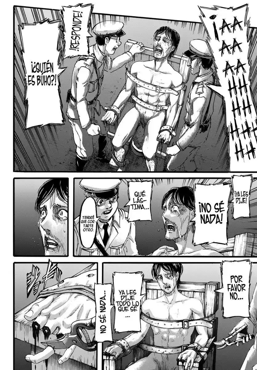 Shingeki no Kyojin Capitulo 87: Frontera página 5