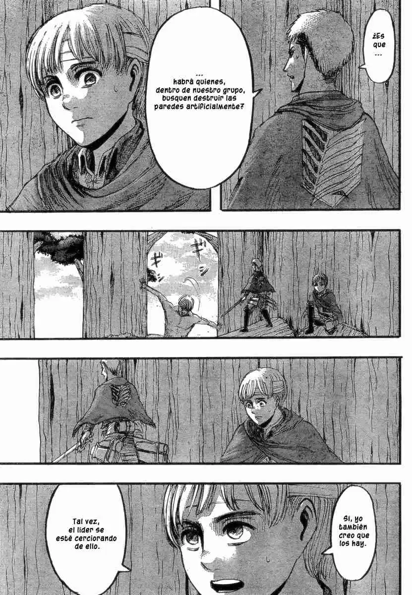 Shingeki no Kyojin Capitulo 27: Erwin Smith página 5