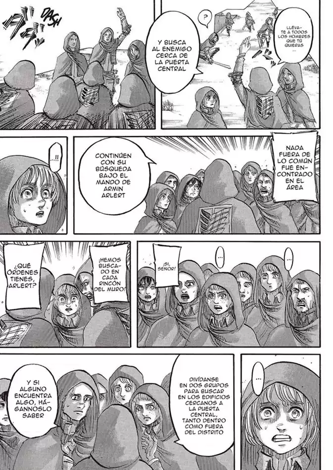 Shingeki no Kyojin Capitulo 74: Objetivos de misión página 13