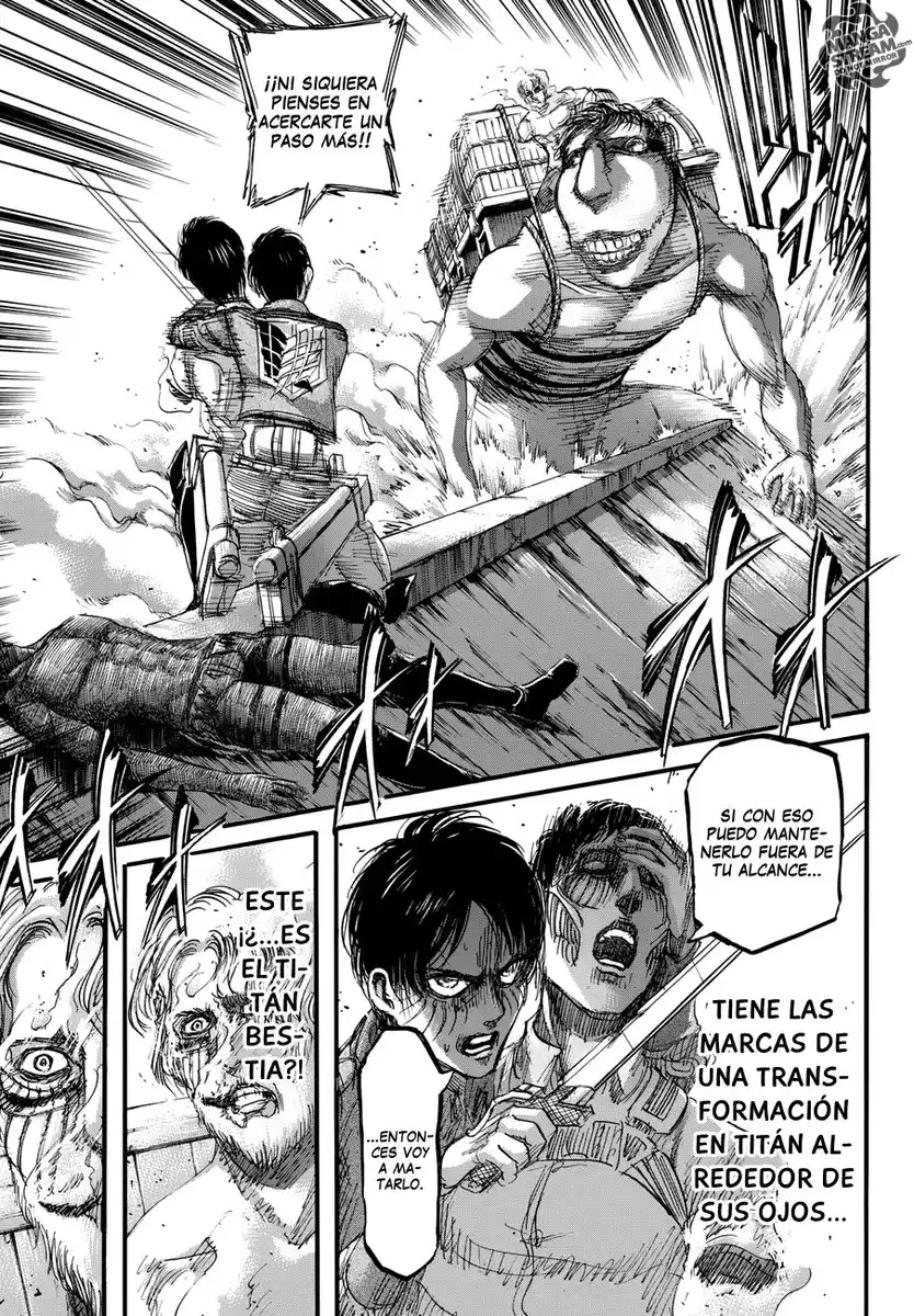 Shingeki no Kyojin Capitulo 83: Corte página 7