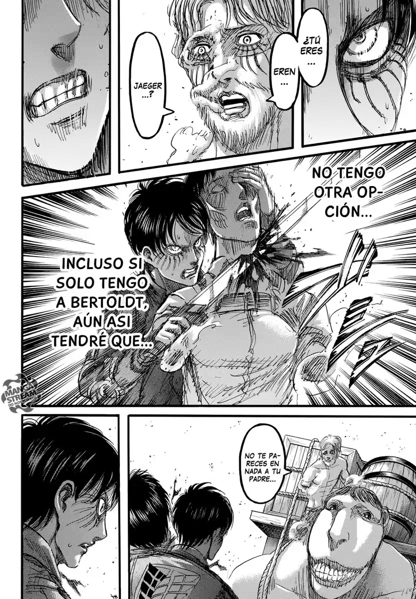 Shingeki no Kyojin Capitulo 83: Corte página 8