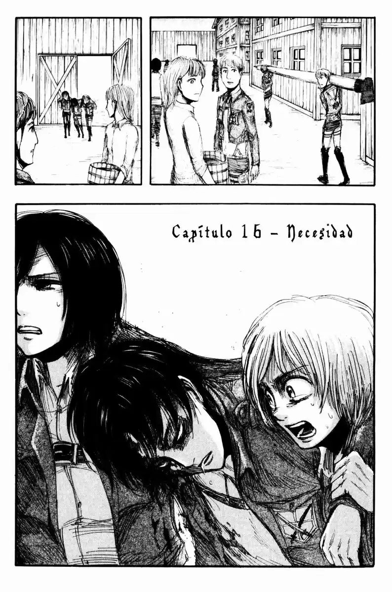 Shingeki no Kyojin Capitulo 16: Necesidad página 3