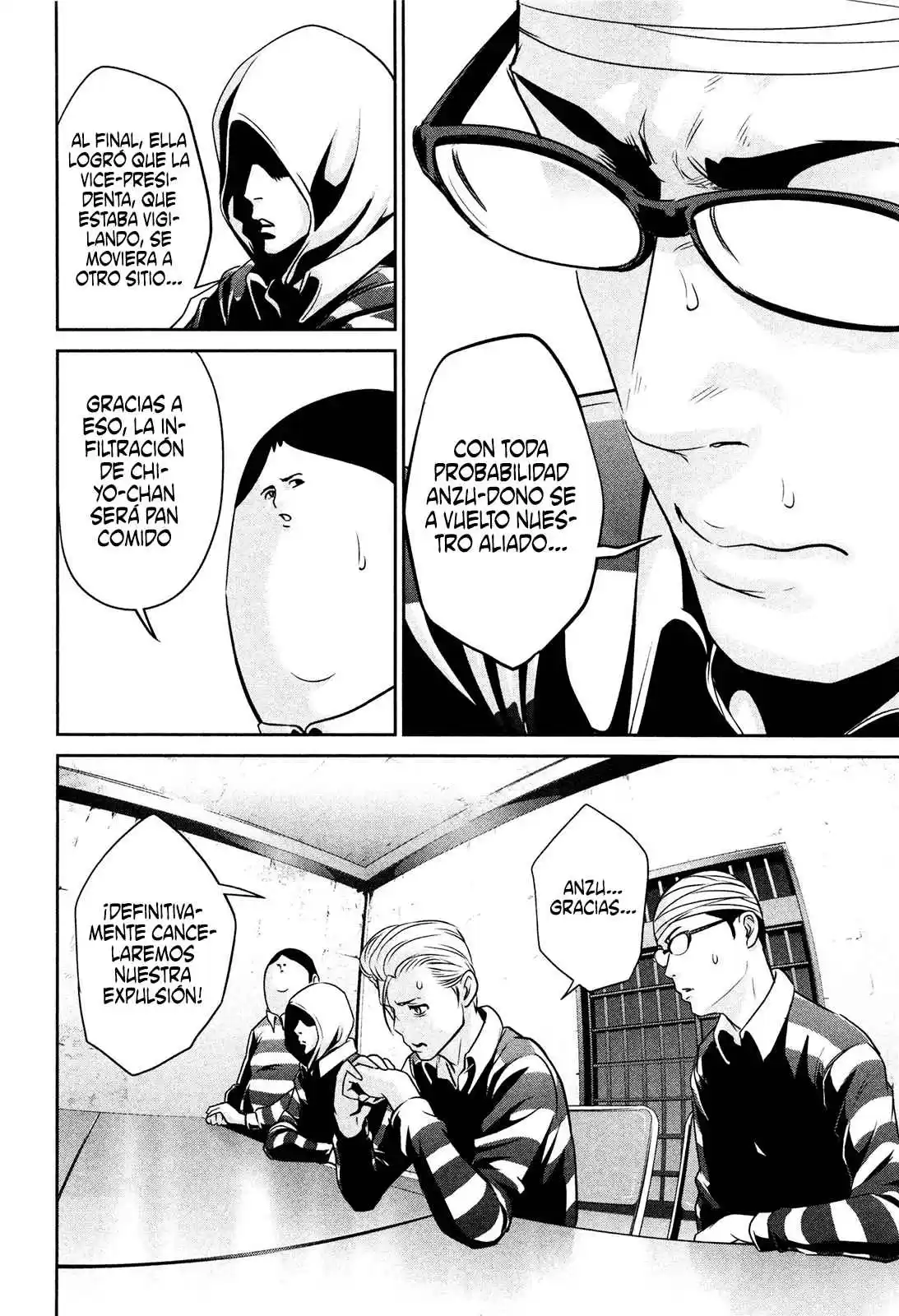 Prison School Capitulo 76: Un Largo Beso de Buenas Noches página 5