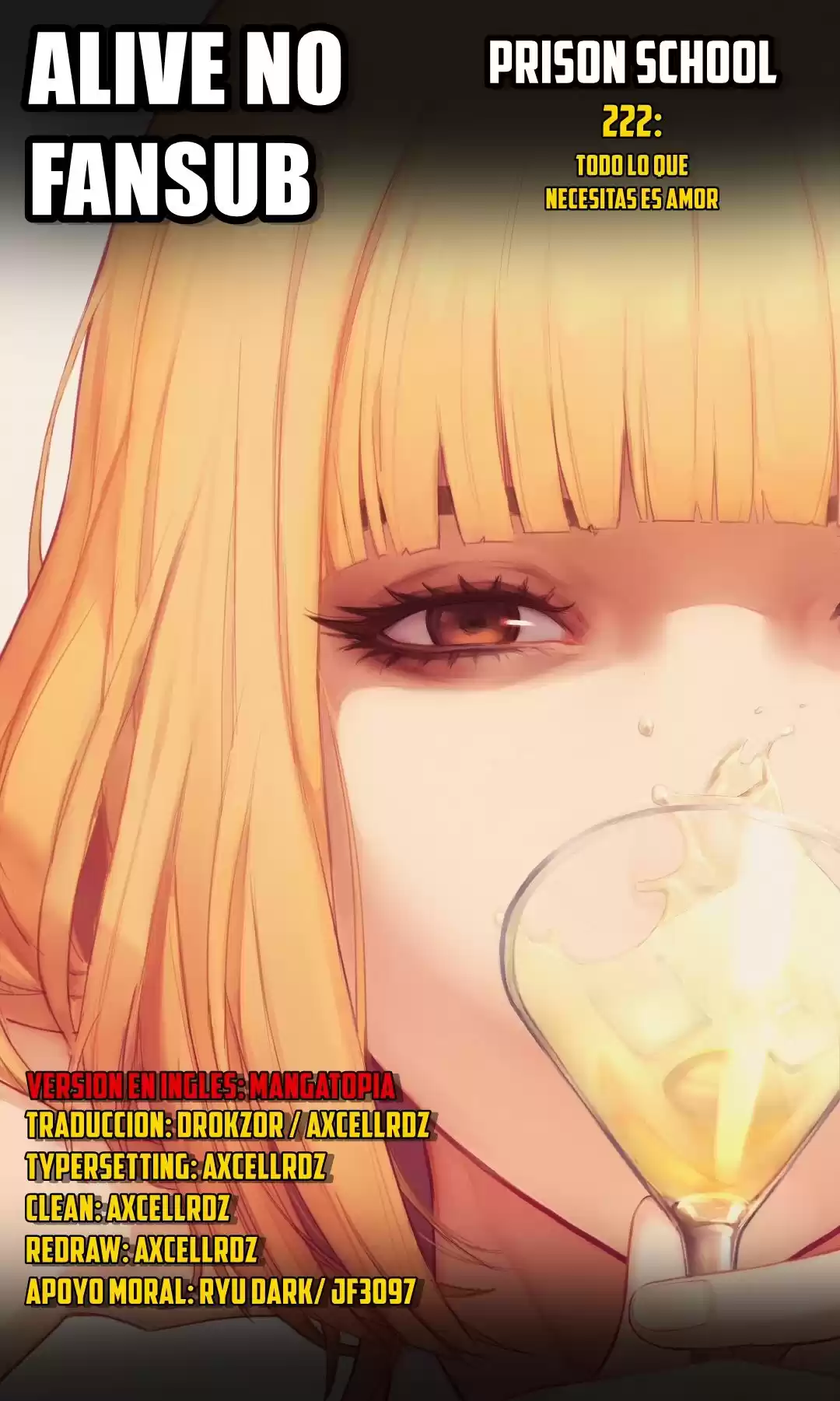 Prison School Capitulo 222: Todo lo que necesitas es amor página 1