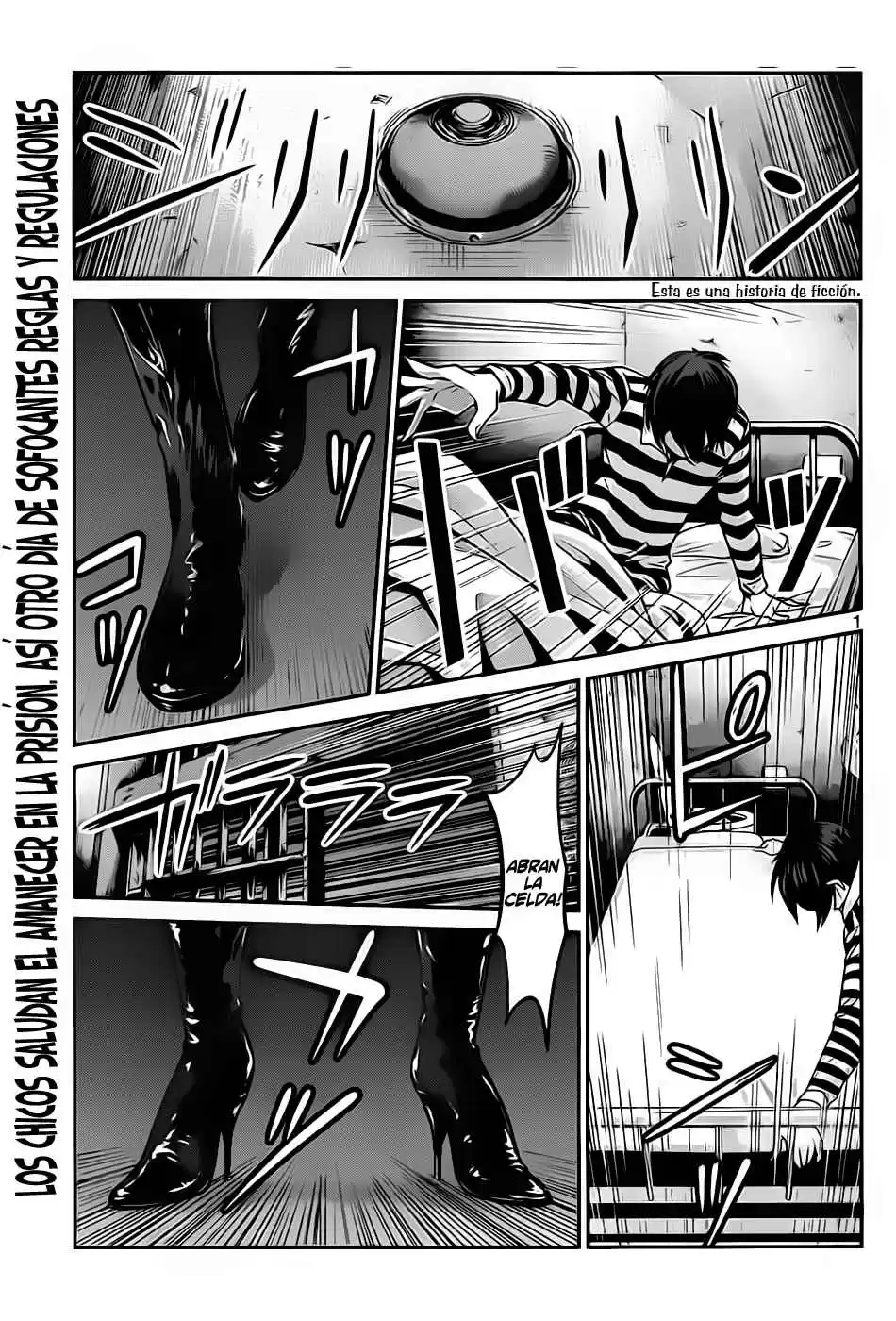 Prison School Capitulo 8: Dentro de Prisión página 1