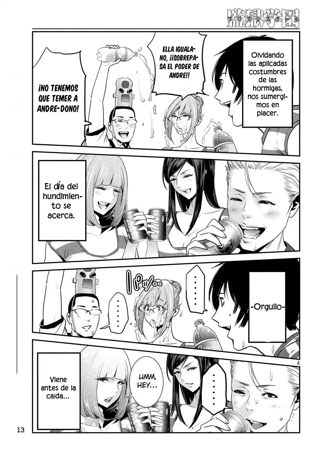 Prison School Capitulo 199: El Chico Hormiga página 5