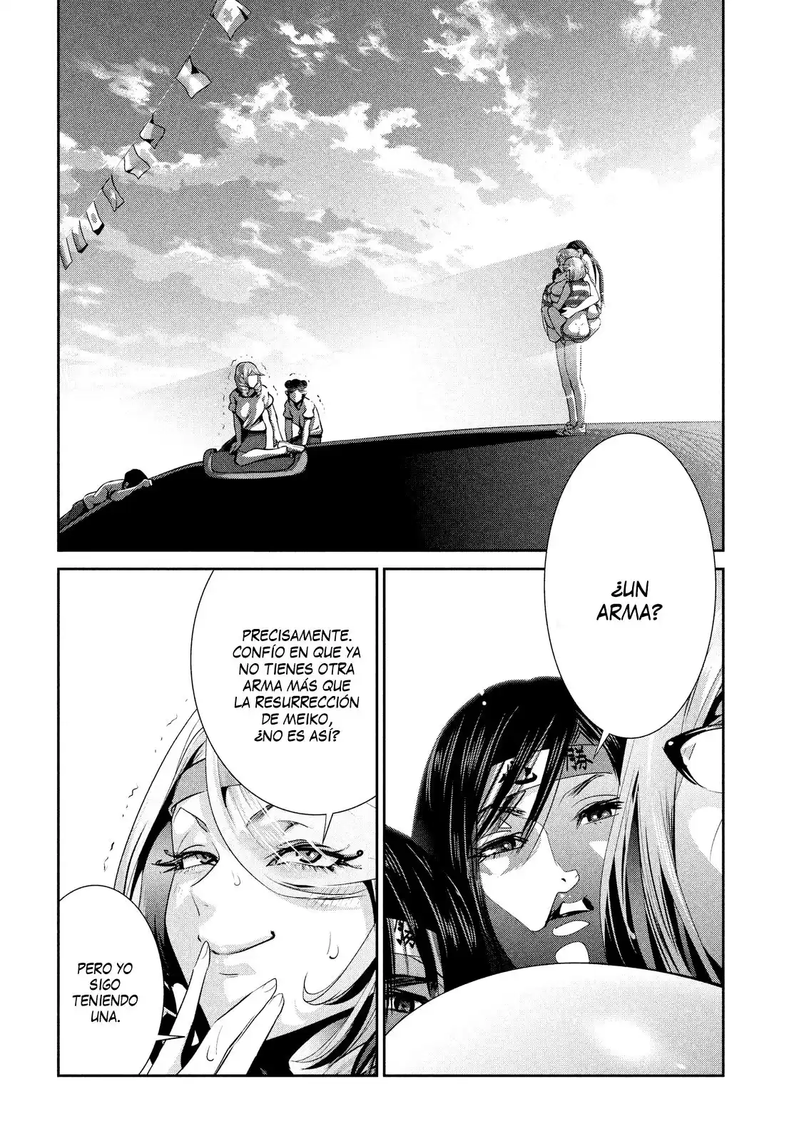 Prison School Capitulo 234: Una mujer innegablemente lógica página 4