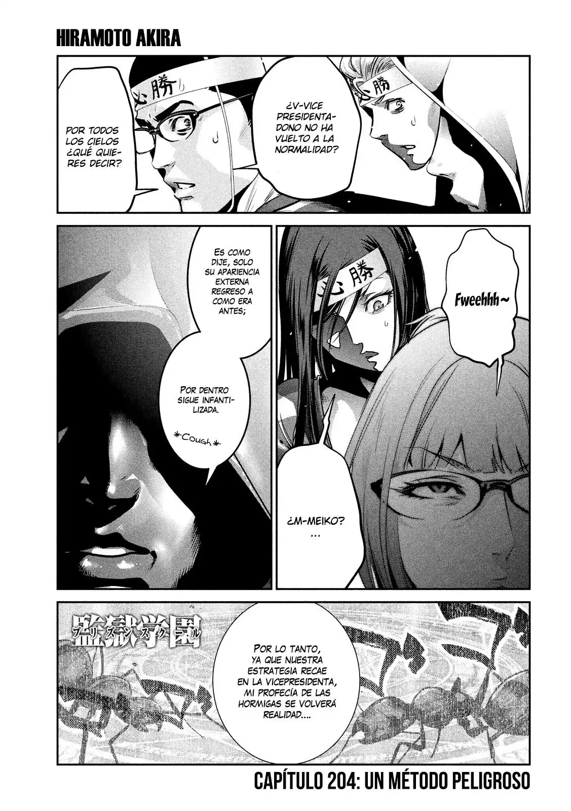 Prison School Capitulo 204: UN MÉTODO PELIGROSO página 4