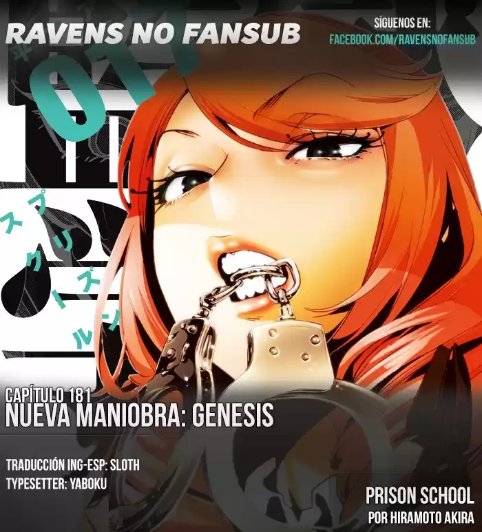 Prison School Capitulo 181: Nueva maniobra: Genesis página 1