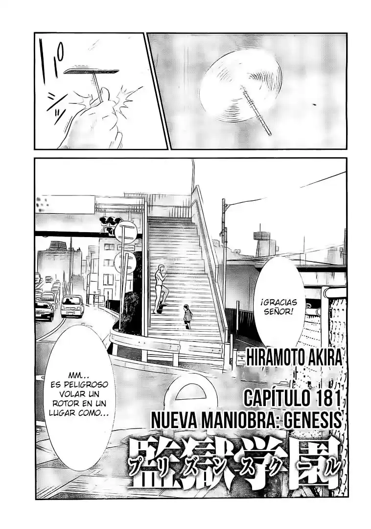 Prison School Capitulo 181: Nueva maniobra: Genesis página 4