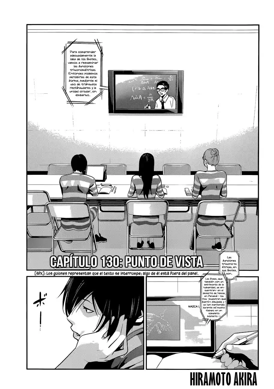 Prison School Capitulo 130: Posición Ventajosa página 3