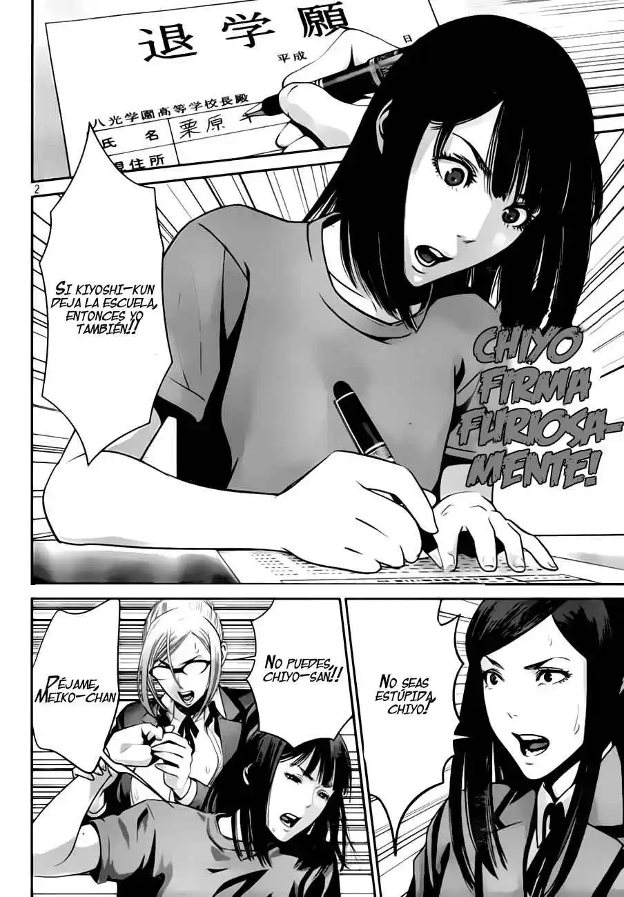 Prison School Capitulo 33: Oposición con Razón página 3