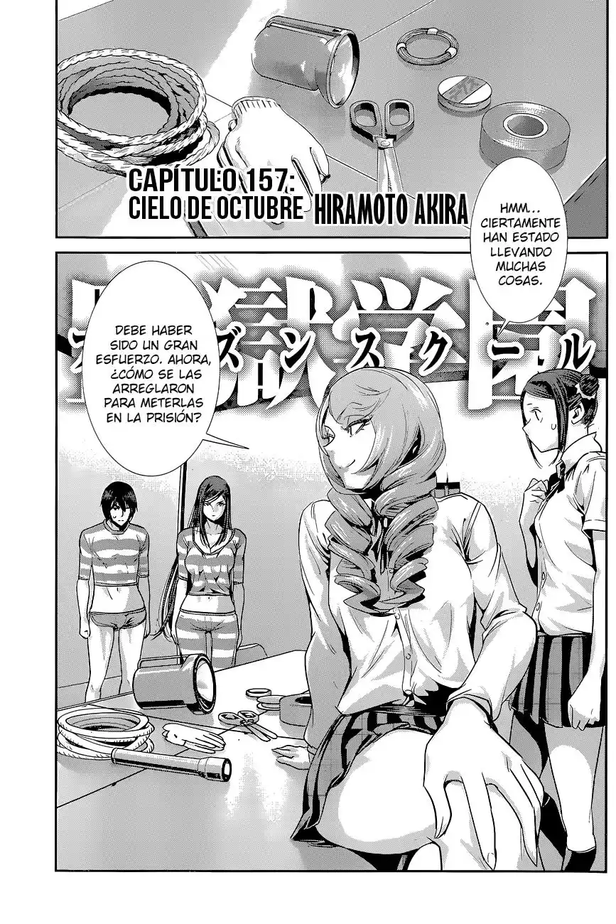 Prison School Capitulo 157: Cielo de Octubre página 2