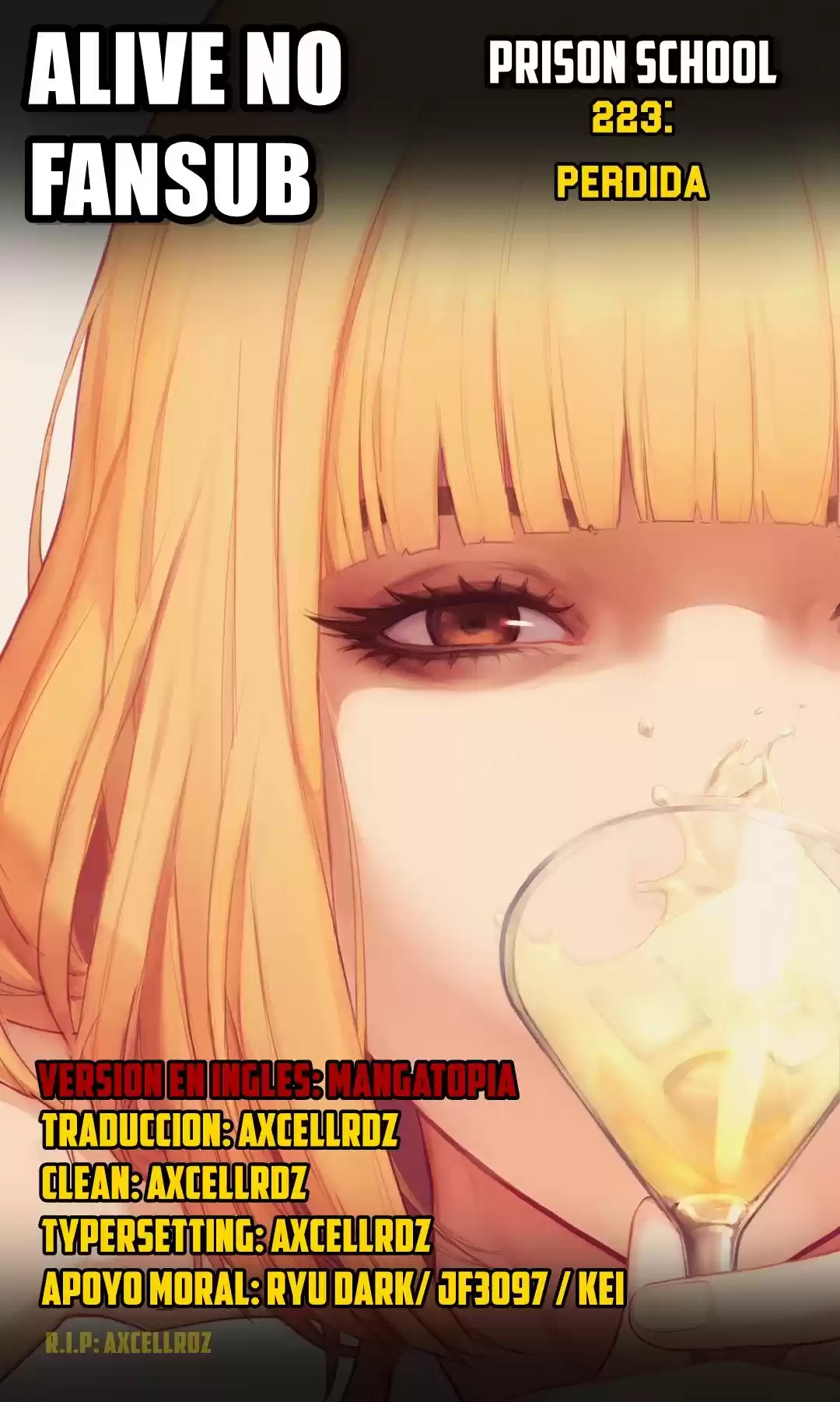 Prison School Capitulo 223: Perdida página 1