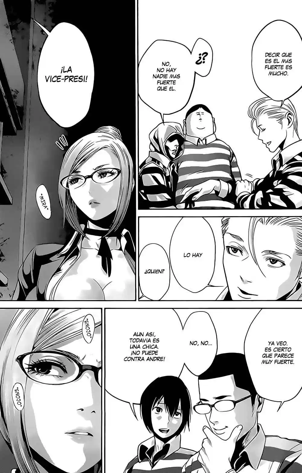 Prison School Capitulo 57: Sobre la Cima página 14