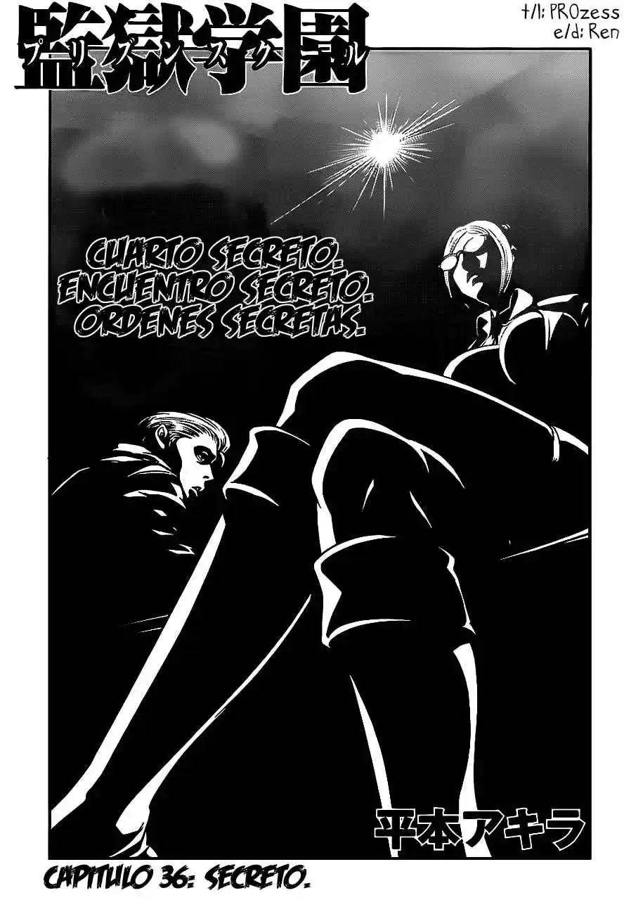 Prison School Capitulo 36: Secreto página 2