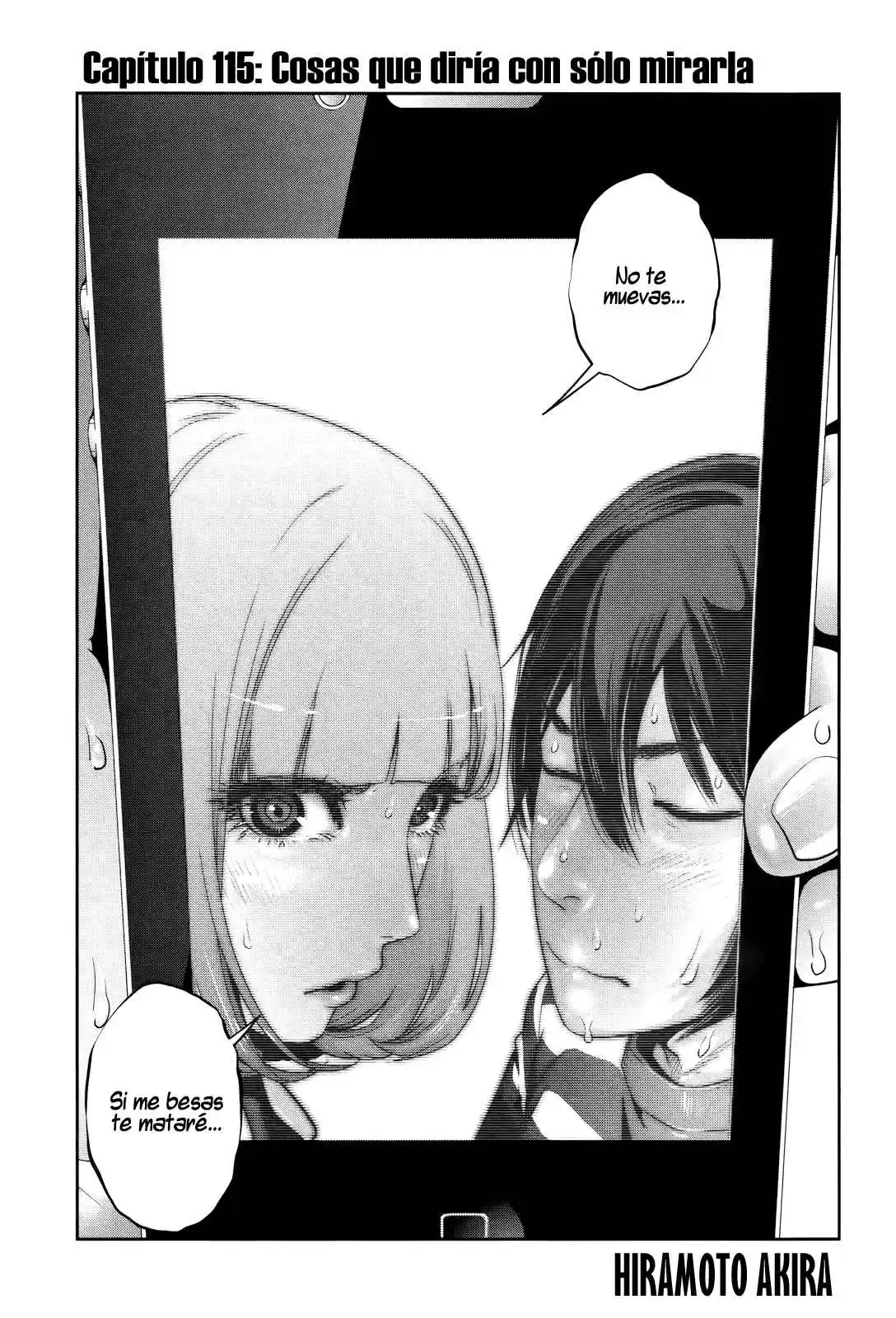 Prison School Capitulo 115: Cosas que Diría con sólo Mirarla página 2