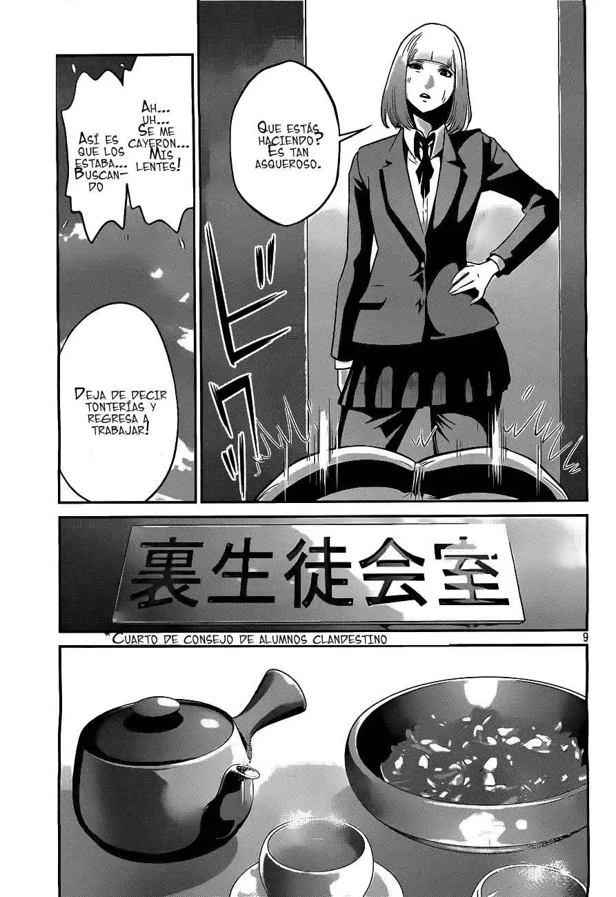 Prison School Capitulo 42: El Delicioso Restaurant de la Vice-Presidenta página 10