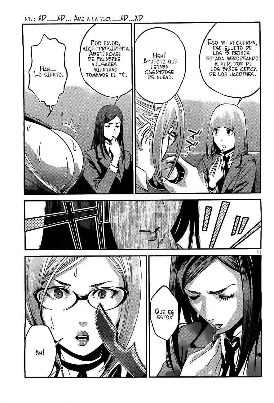 Prison School Capitulo 42: El Delicioso Restaurant de la Vice-Presidenta página 12