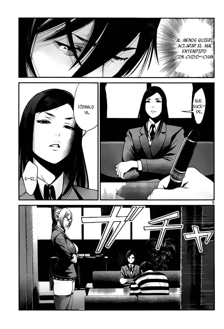 Prison School Capitulo 32: Firma página 10