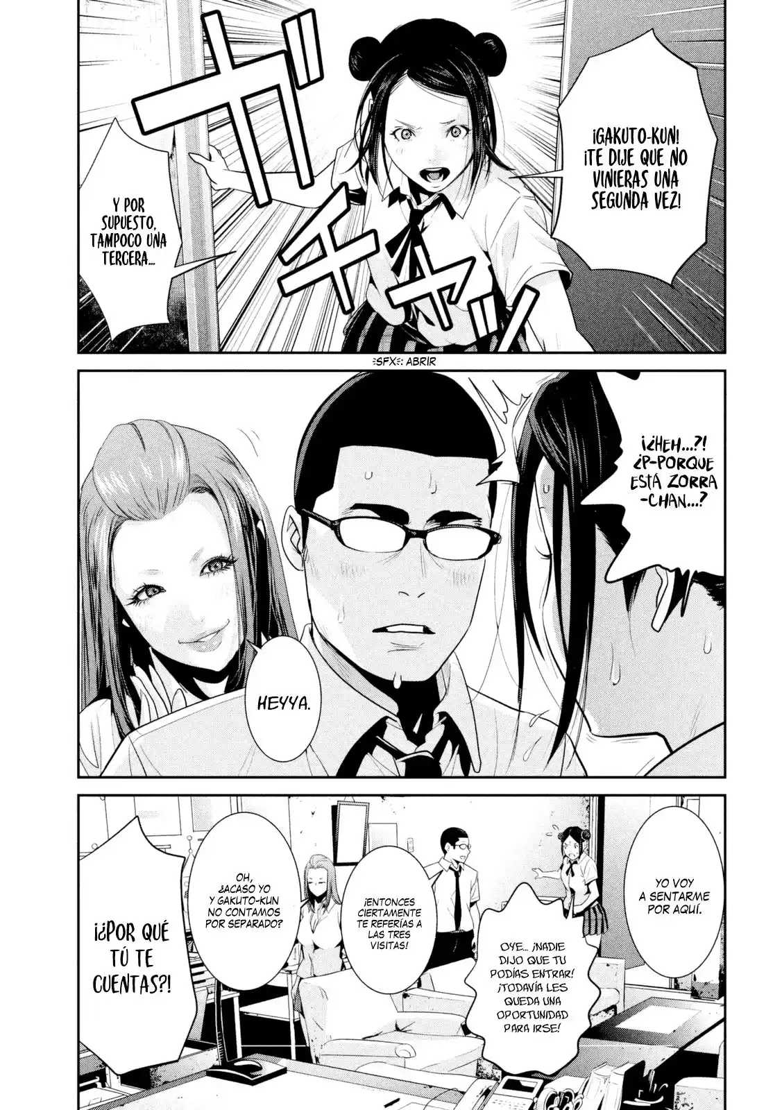 Prison School Capitulo 255: Más fuerte que las bombas página 8