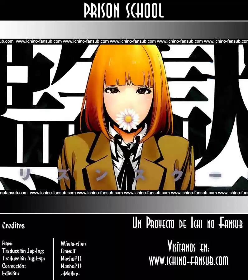 Prison School Capitulo 88: La Chica no Puede Evitarlo página 1